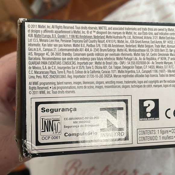 JOHN CENA BODY SLAMMIN WWE FLEXFORCE ACTION FIGURE  7" - Picture 3 of 4